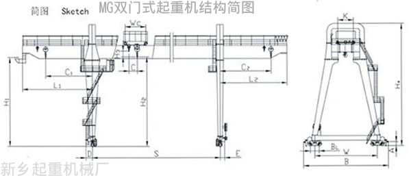 MG型門式起重機結(jié)構(gòu)